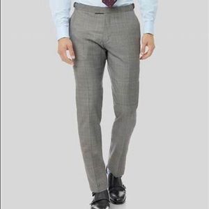 NWT Charles  Trywhitt slim fit wool trousers
